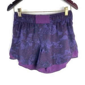 Lululemon Athletica Womens Active Shorts Purple 8